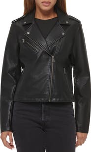 Levi's® Faux Leather Moto Jacket