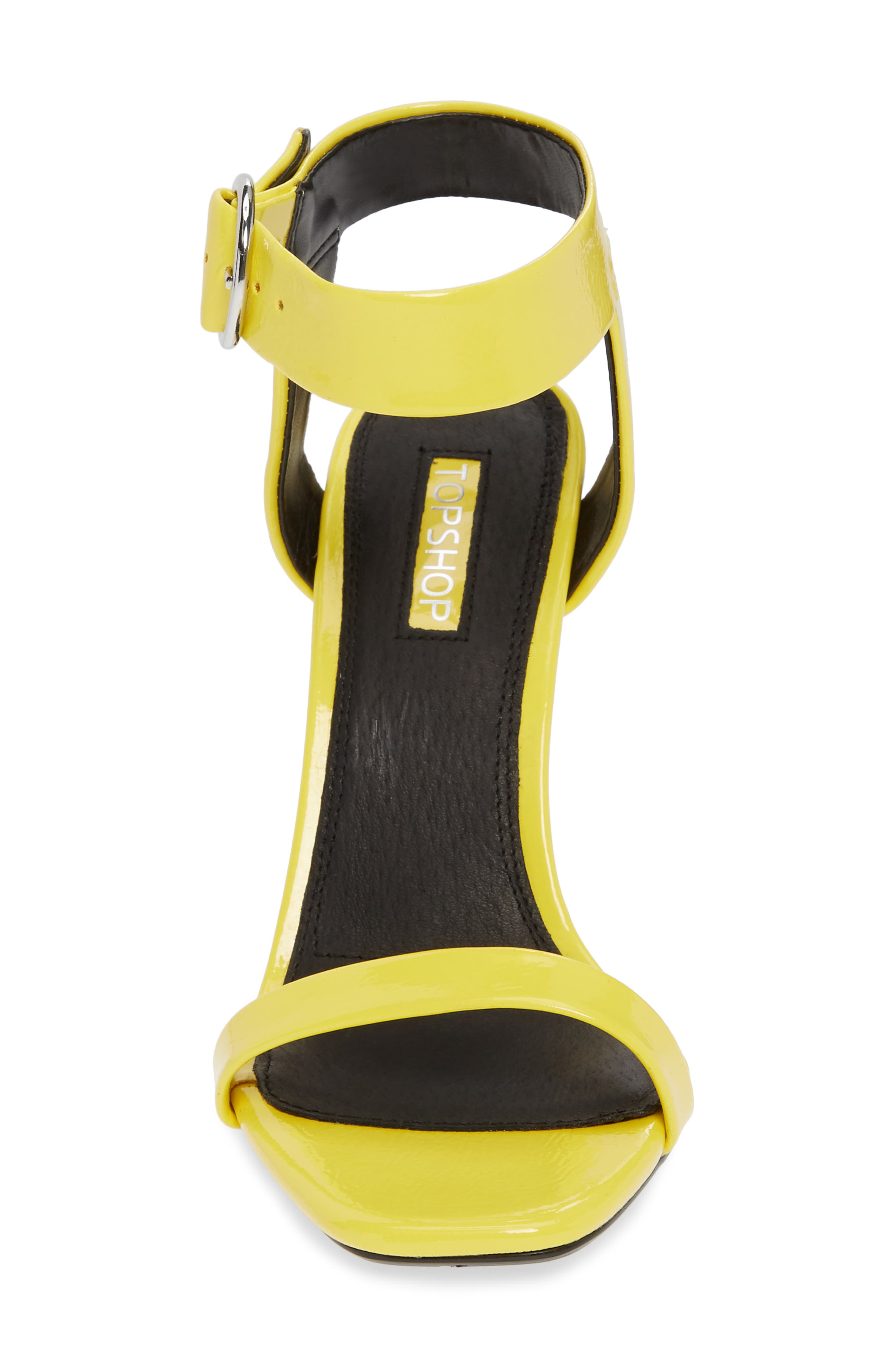 Topshop Ria Hi Skinny Sandal, Alternate, color, 