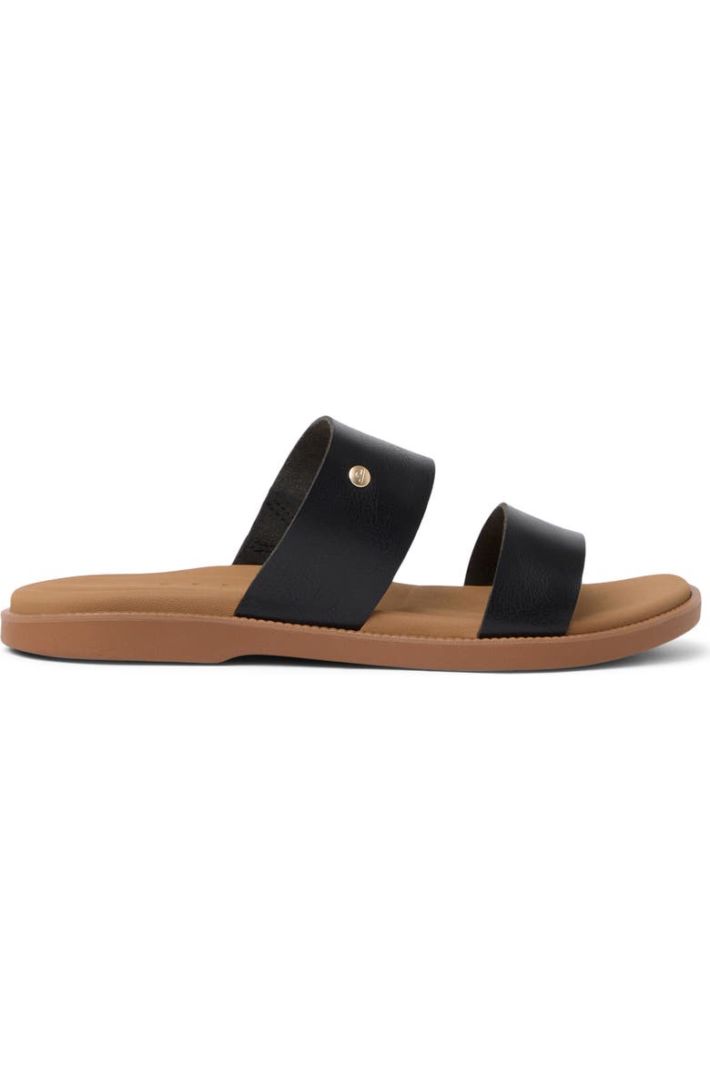 Reef Sunny Alisah Two-Strap Sandal, Alternate, color, Black/ Tan