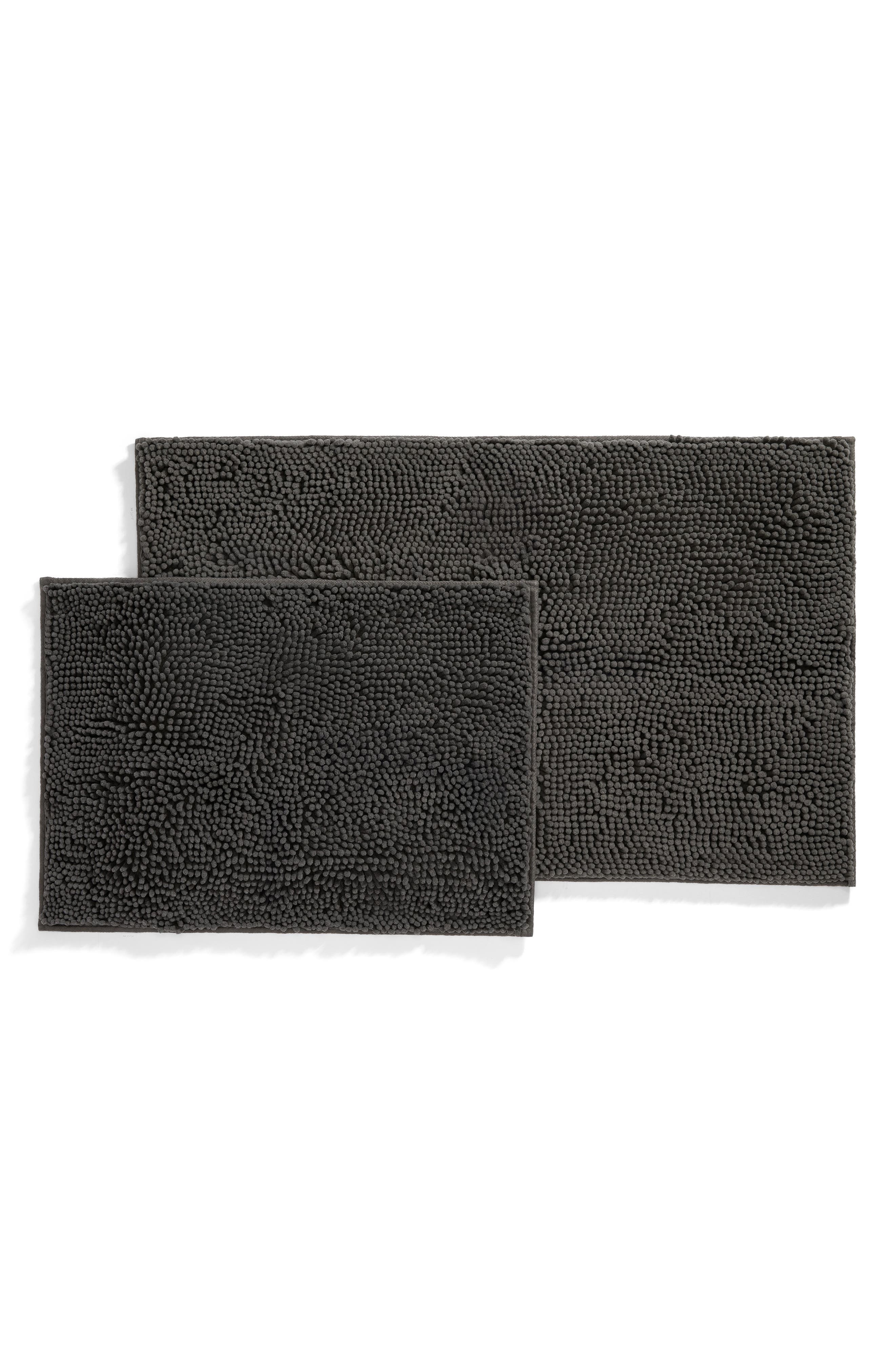 HOMESPUN 2-Pack Chenille Bath Mats