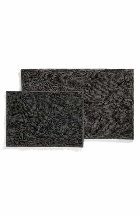 HOMESPUN 2-Pack Chenille Bath Mats