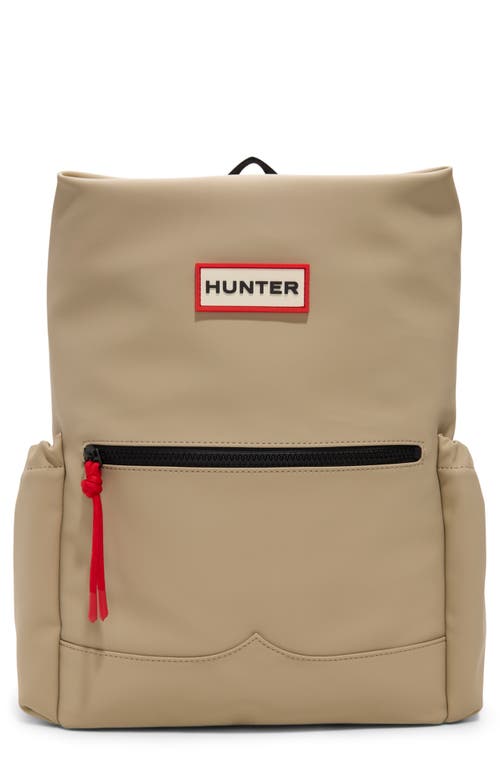 Hunter Top Clip Backpack In Sand