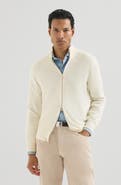 Brunello Cucinelli Cashmere high-neck cardigan with zipper