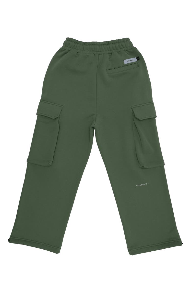 STUDENTS Highlands Cargo Sweatpants, Alternate, color, Military