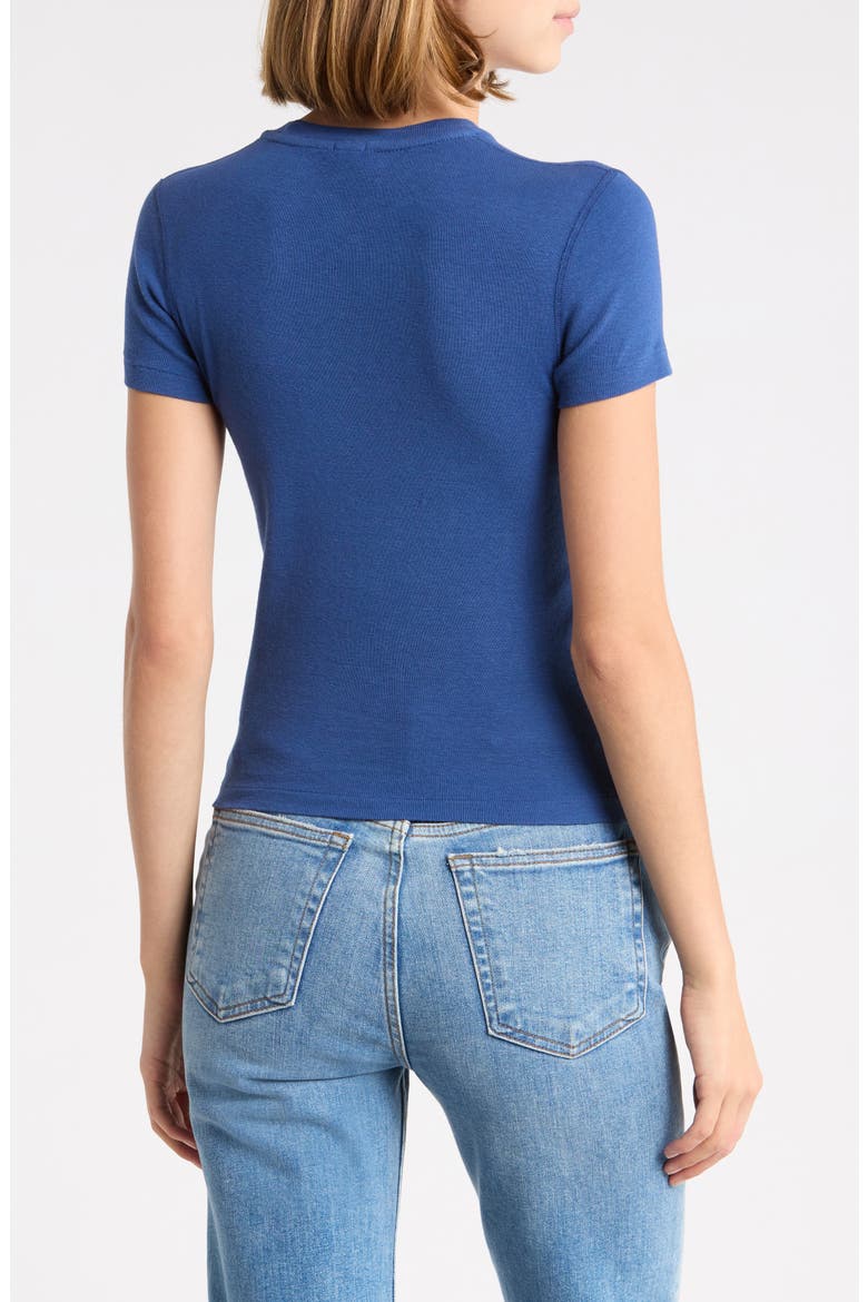 Crème de la Crème 90s Graphic Baby Tee, Alternate, color, POSTMANBLUE