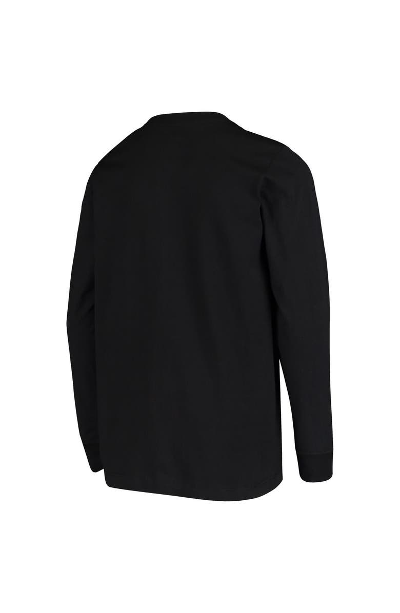 Nike Youth Nike Black Oregon Ducks Arch & Logo 2-Hit Long Sleeve T-Shirt, Alternate, color, Black