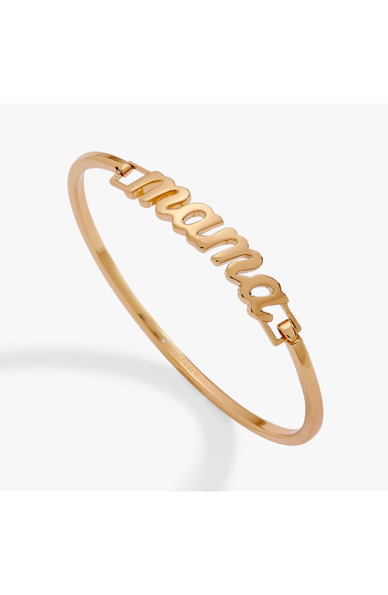 Alex and Ani 'Mama' Tension Cuff Bracelet, Main, color, Gold