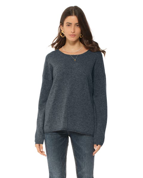 Pure Cashmere Lightweight Relaxed Crewneck Sweater