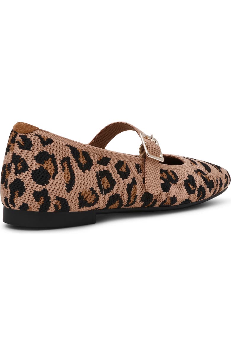 Anne Klein Mabel Mary Jane Flat, Alternate, color, Leopard