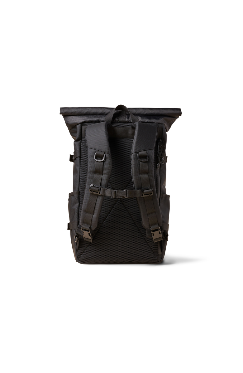 The Brown Buffalo Rolltop Backpack, Alternate, color, Balistic-Black