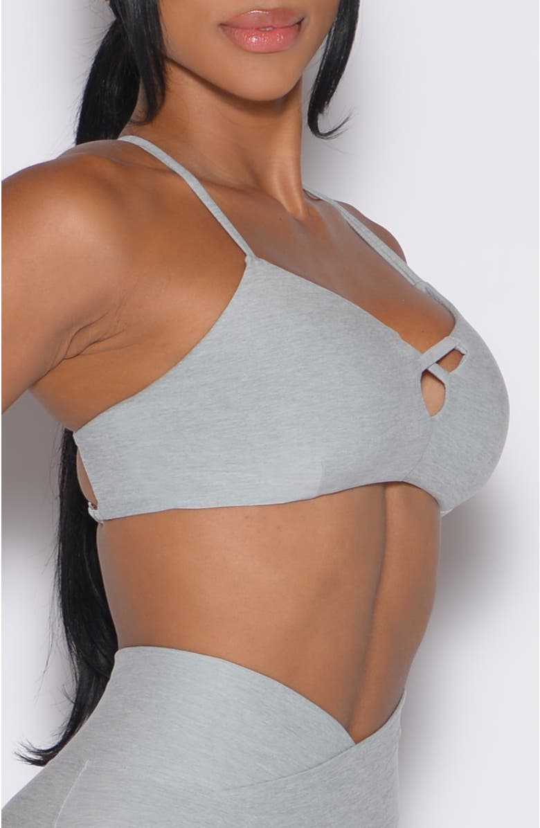 Bombshell Sportswear Lift Luxe Sports Bra, Alternate, color, Light Cloud