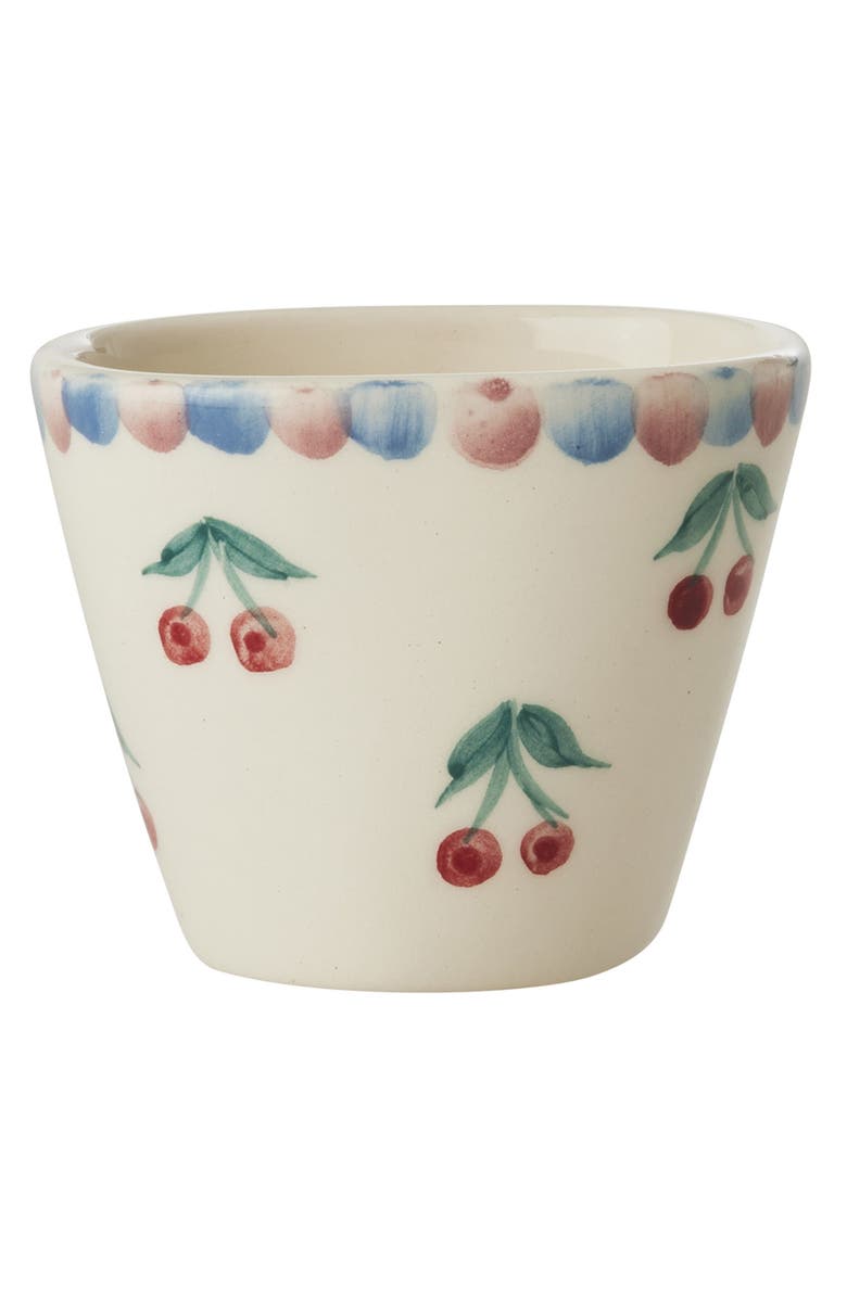 Rice by Rice Set of 6 Hand-Painted Ceramic Espresso Cups, Main, color, Multi