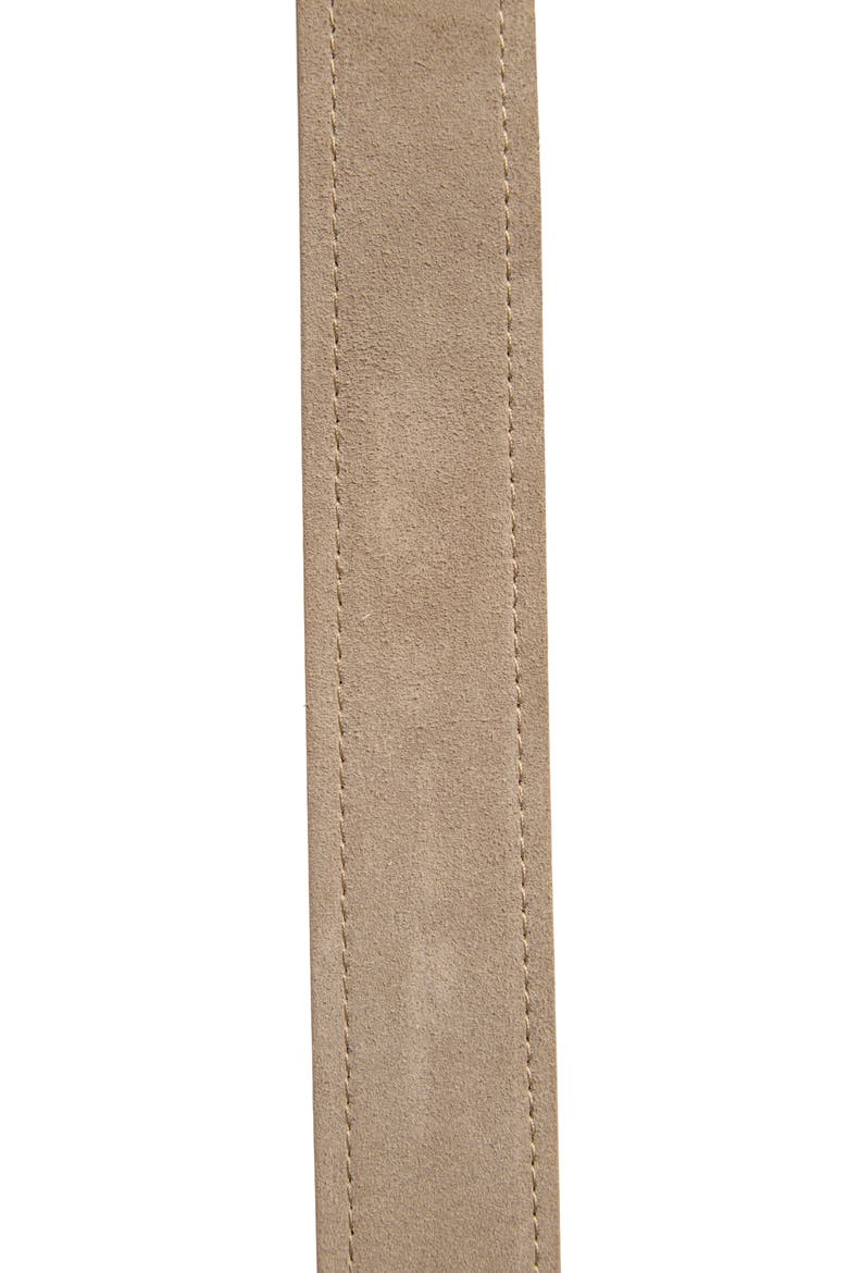 Zion Suede Belt, Alternate, color, TAUPE