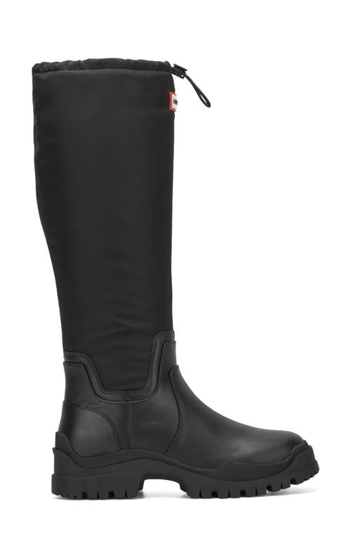 Hunter Wendy Rain Boot In Black
