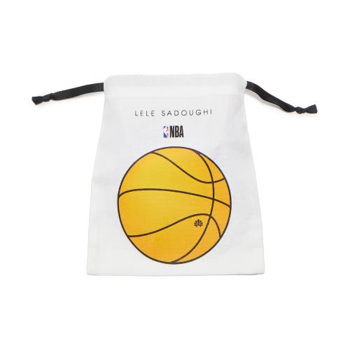 Lele Sadoughi Nba Brooklyn Nets Bow Barrette In Black