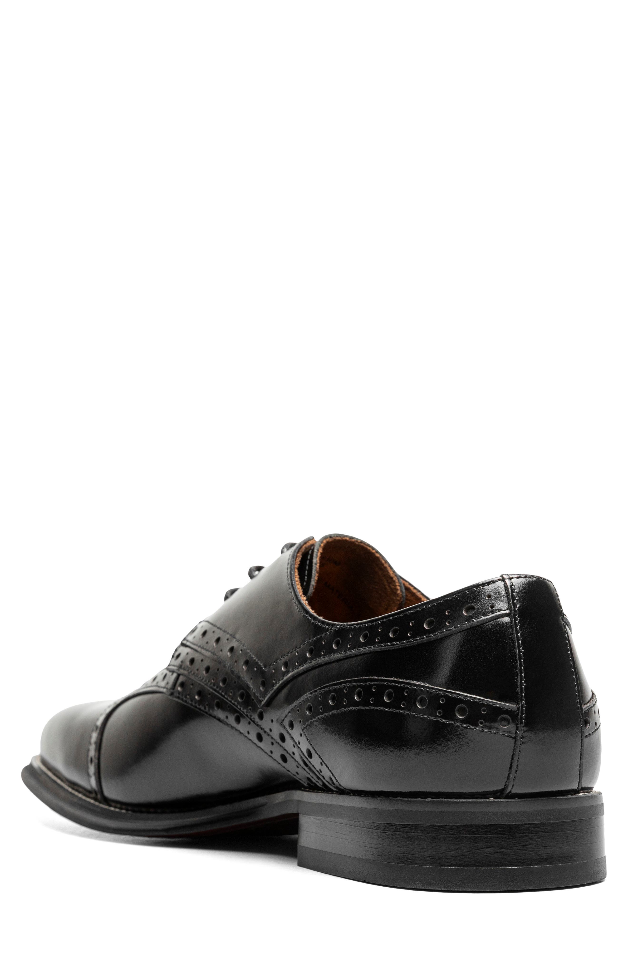 Alexander Plain Toe Oxford, Alternate, color, BLACK