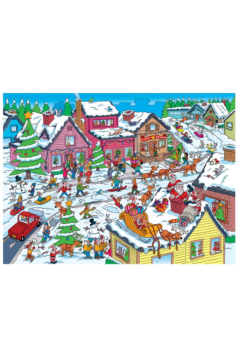 101 Things to Spot Christmas Puzzle, Alternate, color, Multicolor