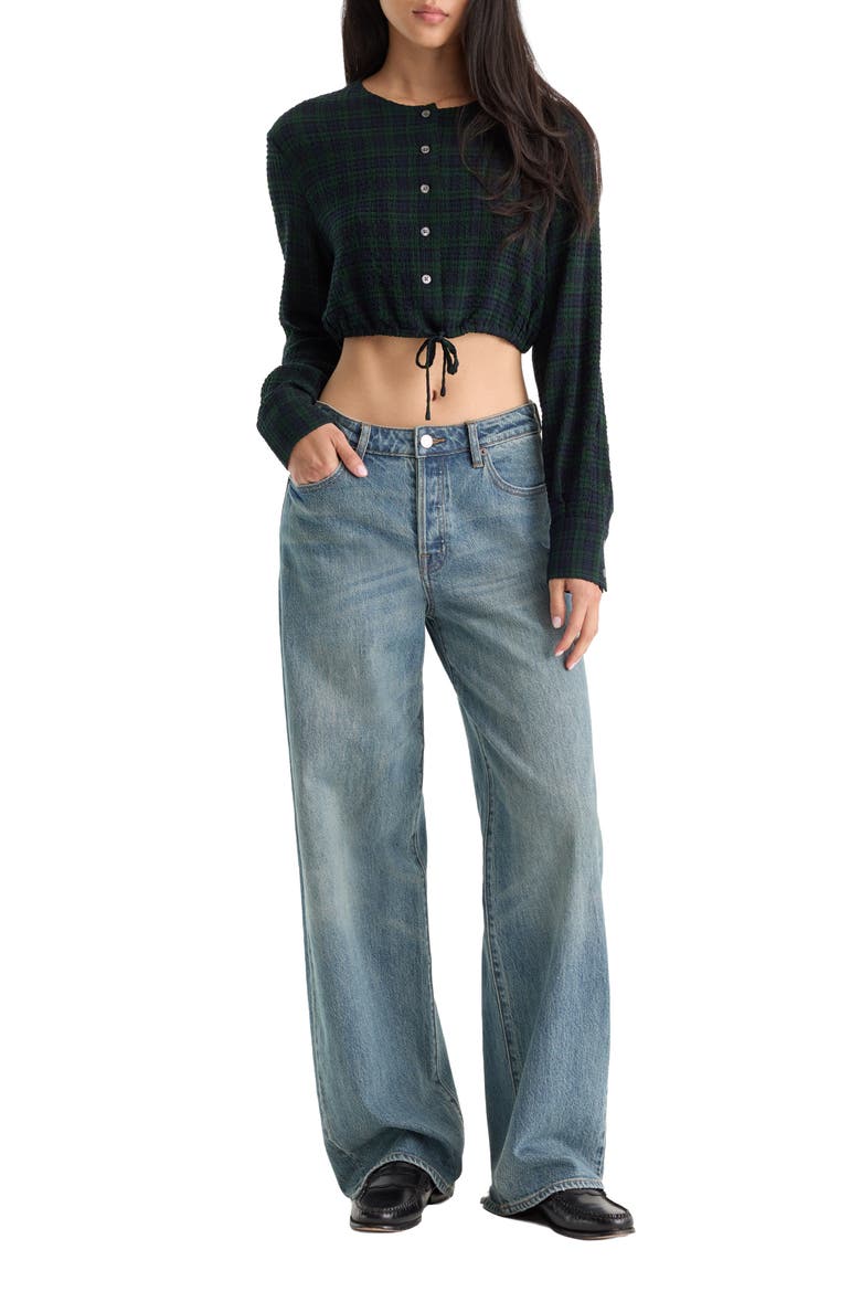Vintage Wide Leg Jeans, Alternate, color, INDIGO1338
