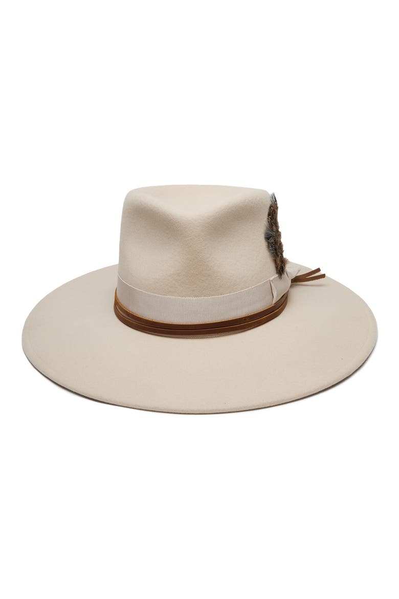 Cashmere Rancher Hat, Main, color, BONE