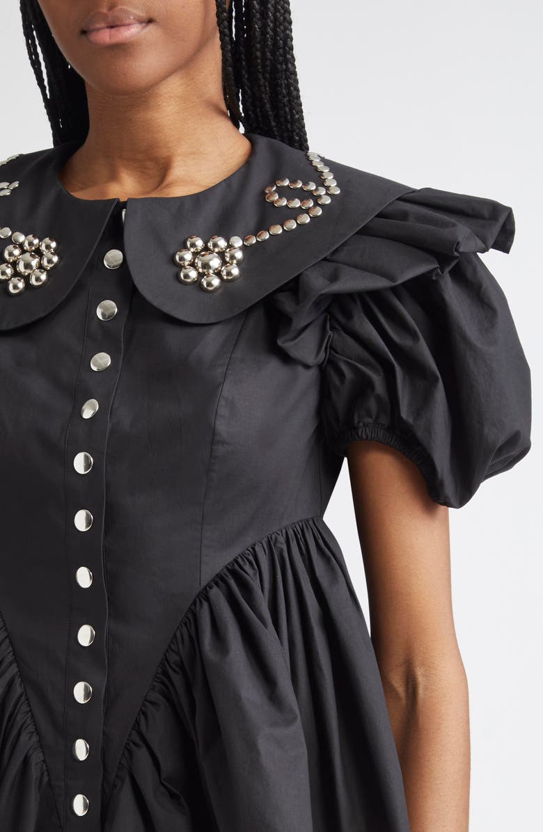 Chopova Lowena Black Lasso Top, Alternate, color,