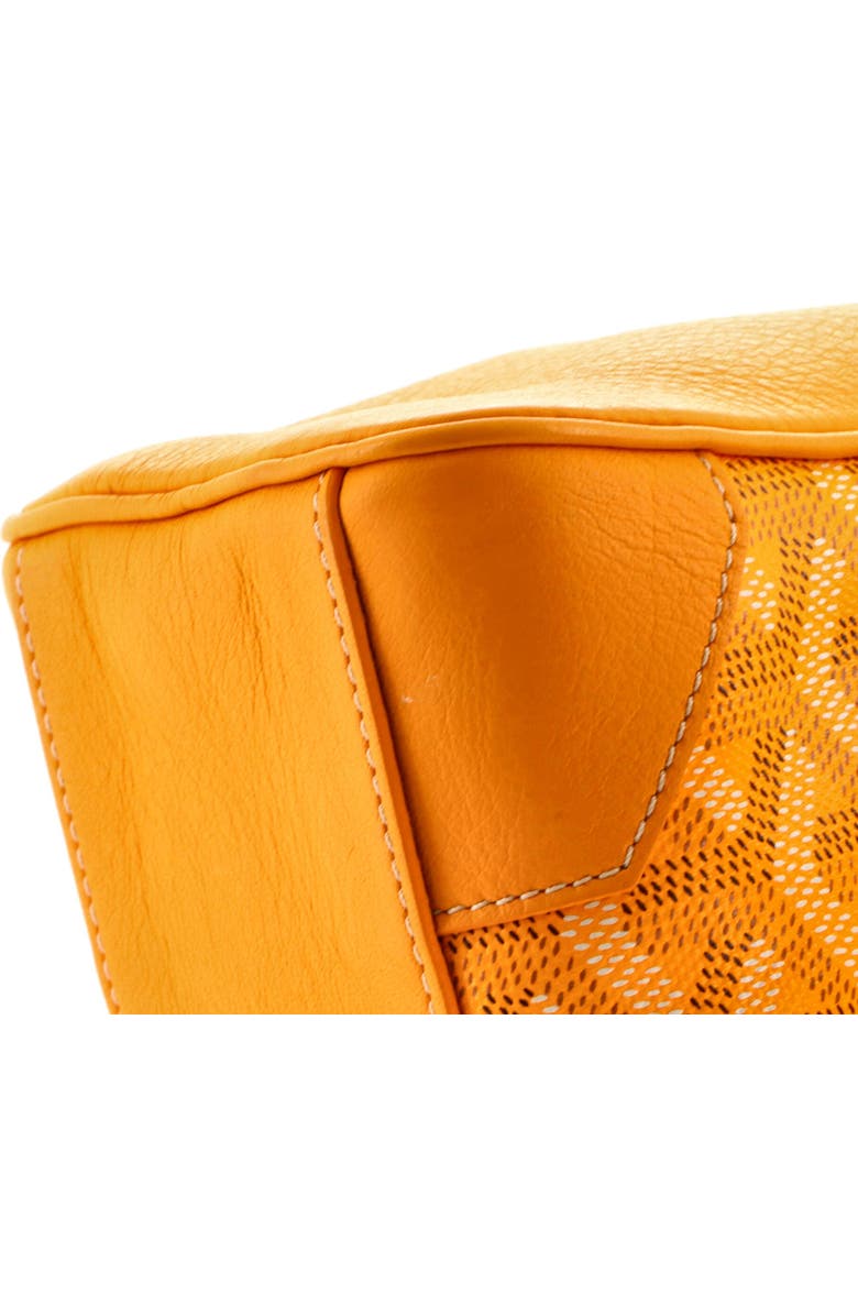 Pre-Owned Goyard Saigon Top Handle Bag Coated Canvas with Leather Mini, Alternate, color, Yellow