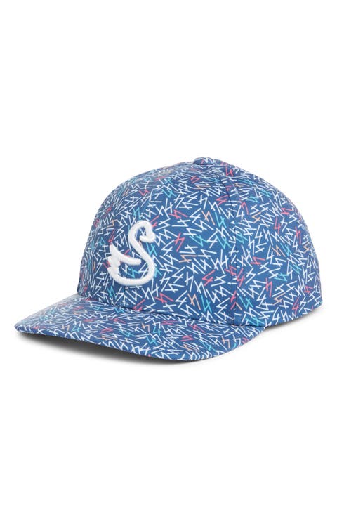 Vance Geo Print Snapback Golf Hat