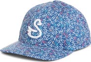 Swannies Vance Geo Print Snapback Golf Hat