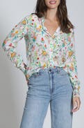 APNY Print Button-Up Shirt