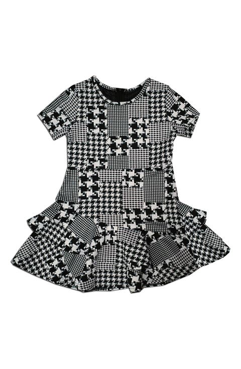 Kids' Houndstooth Dress (Little Kid)