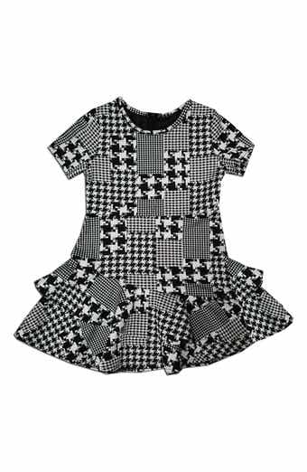 JOE-ELLA Kids' Houndstooth Dress