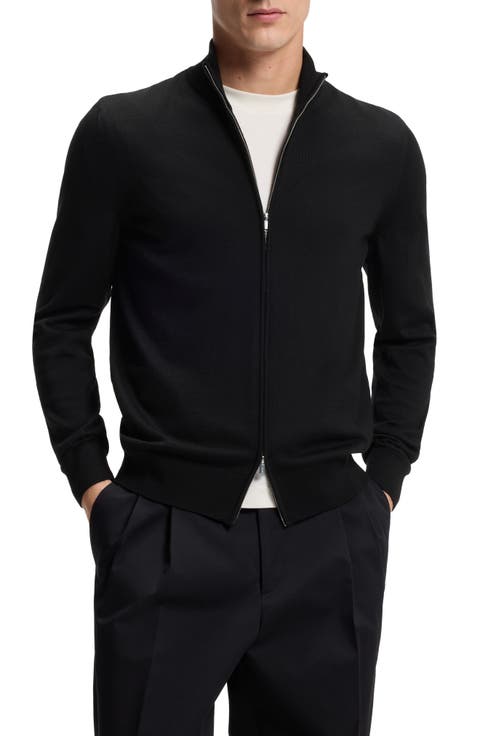 Balonso Virgin Wool Zip-Up Jacket