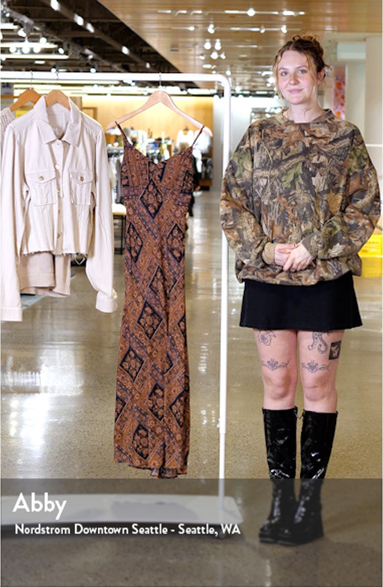 Viejo Print Slipdress, sales video thumbnail