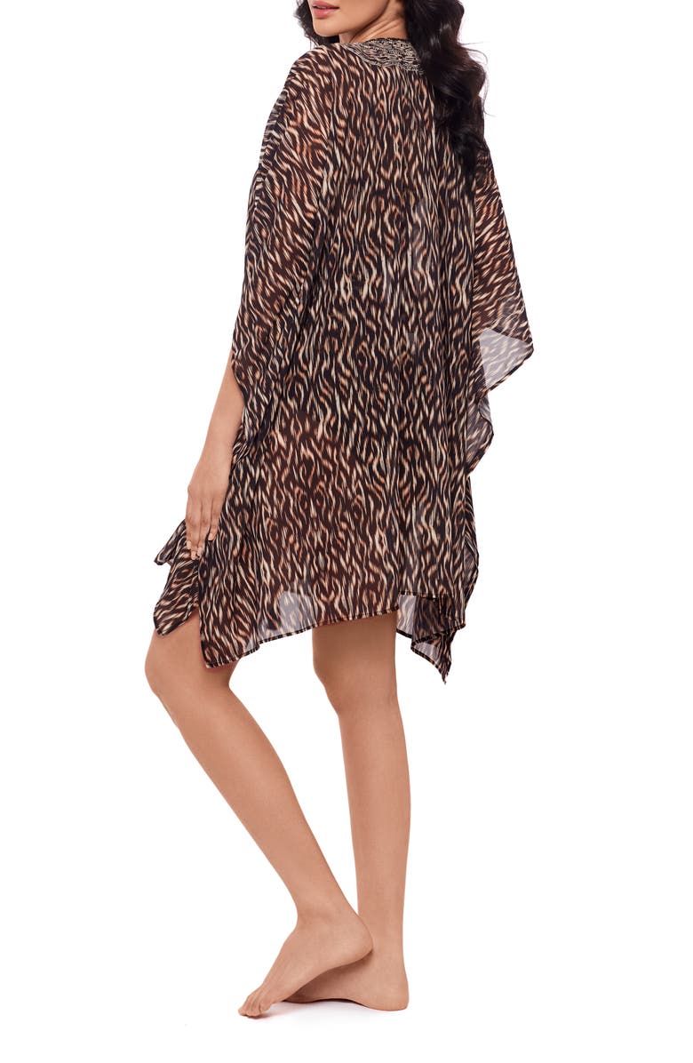 Miraclesuit<sup>®</sup> Topkapi Cover-Up Caftan, Alternate, color, Black/ Multi