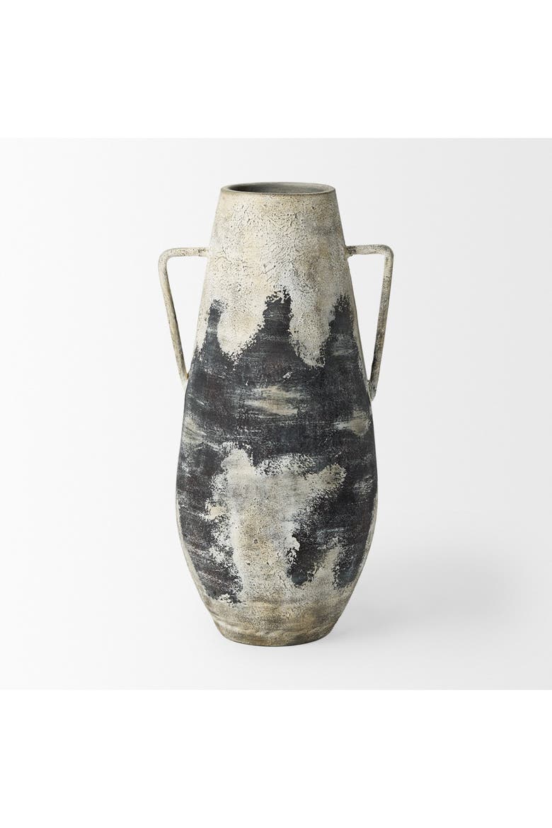 Boscia Double Ear Floor Vase, Alternate, color, White