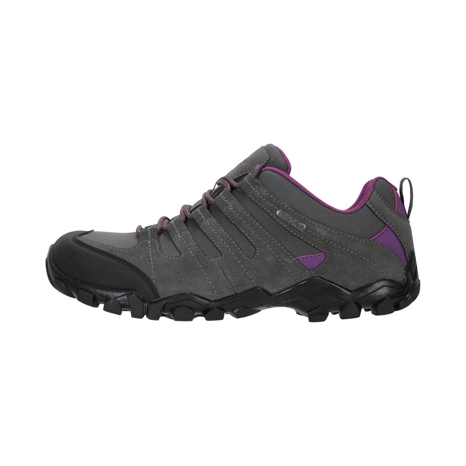 Belfour Suede Waterproof Walking Shoes, Alternate, color, Gray