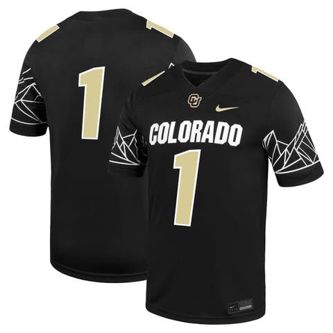 Men's Nike Black Colorado Buffaloes Untouchable Game Jersey