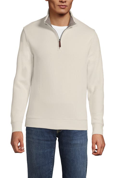 Bedford Rib Quarter Zip Pullover Sweater