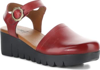 Fly London Vizi Ankle Strap Platform Wedge Clog (Women) | Nordstrom