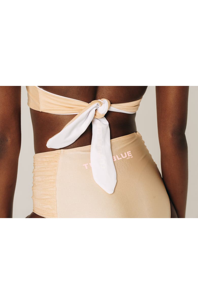 TUTUBLUE Women's Swim Bottom - UPF 50+, Alternate, color, Neutral Beige Or Tan