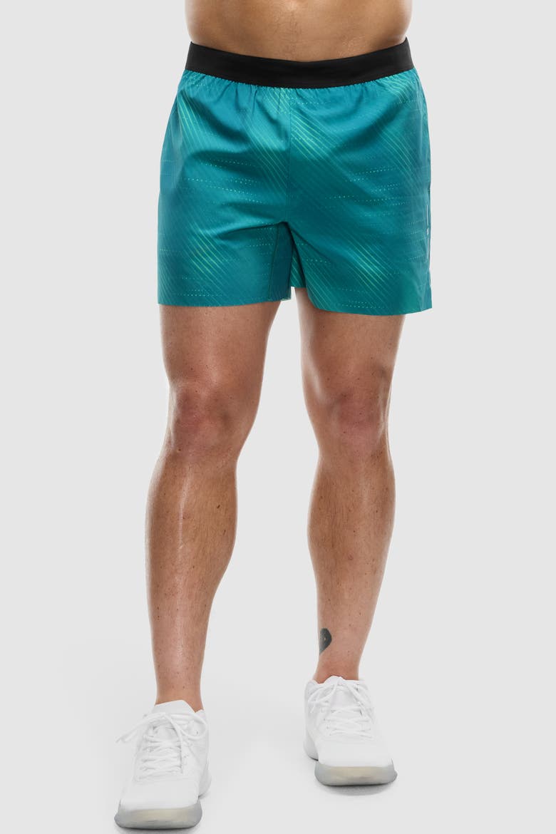 5 In Lined Bonded Run Short, Printed, Main, color, Twinkling Rays