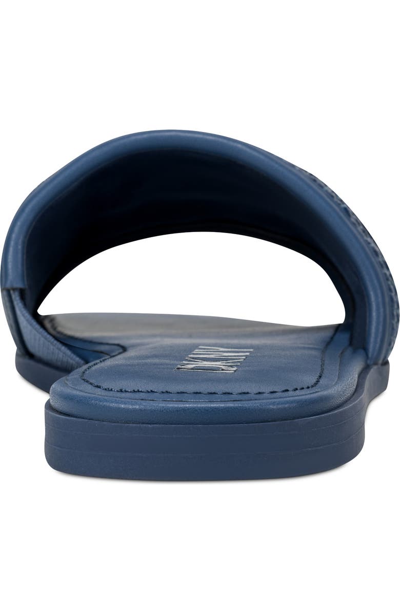 DKNY Winslet Slide Sandal - Wide Width, Alternate, color, Dark Blue
