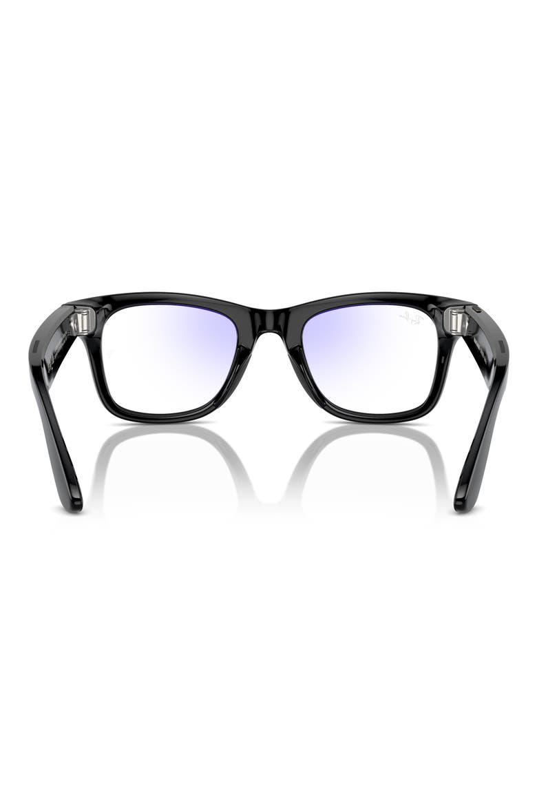 Meta Wayfarer AI Glasses, Alternate, color, CLEAR