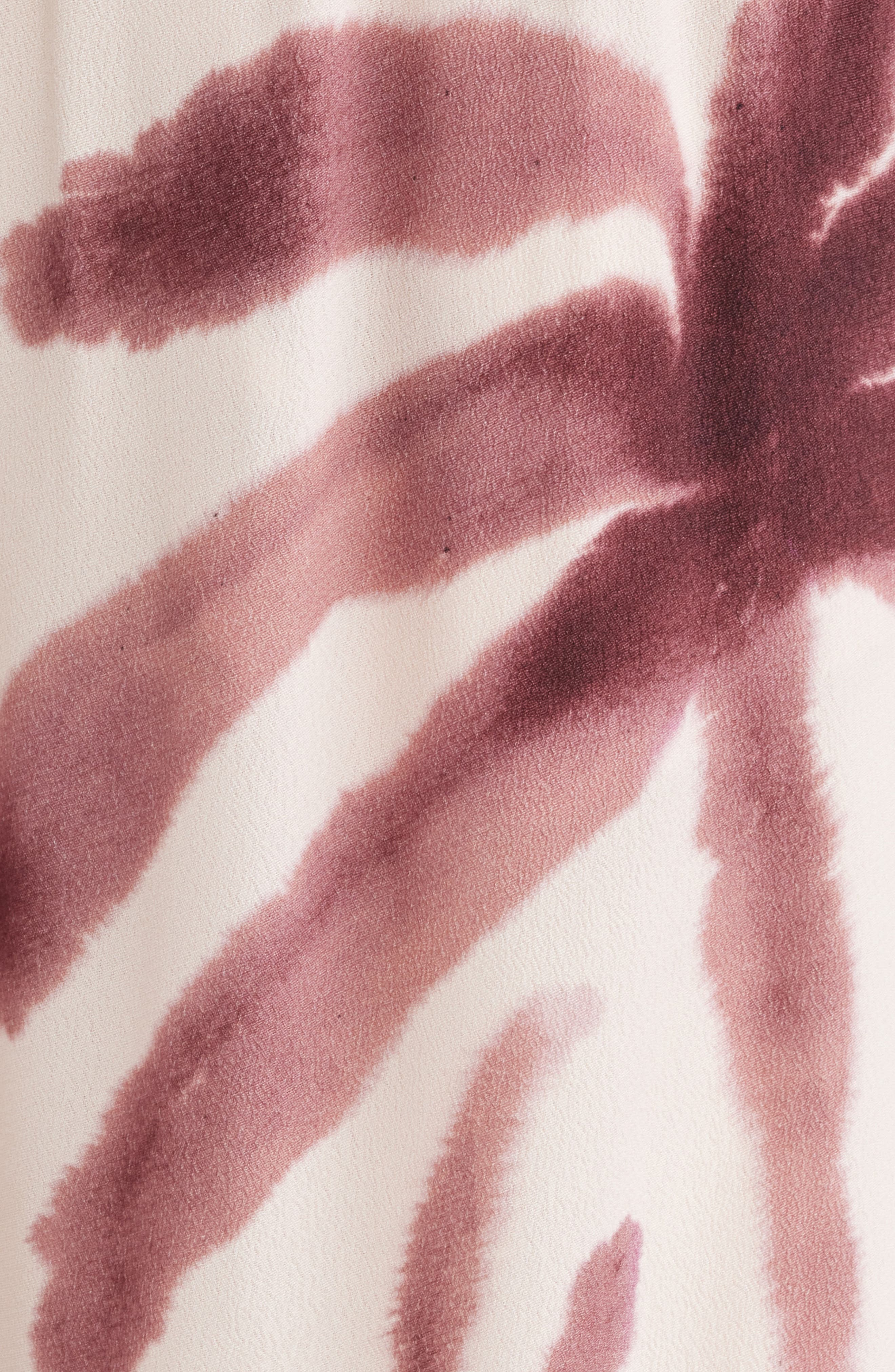 A.REN Isle Palm Tree Print Wide Leg Pants (Women) | Nordstrom