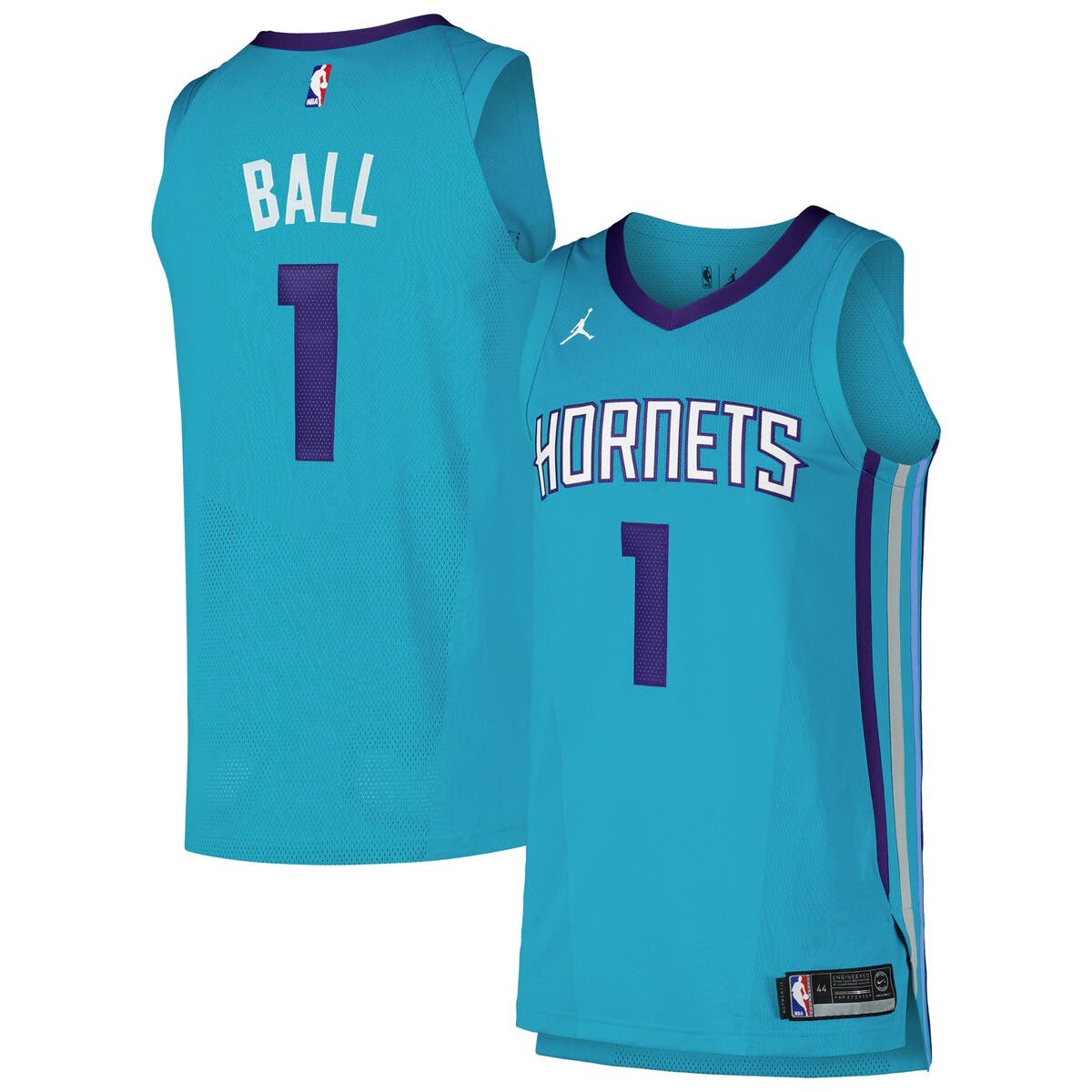 Jordan Hornets タンクトップ Ball 1 Men's Jordan Brand LaMelo Ball Teal Charlotte Hornets Authentic