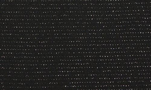 Nordstrom Kids' Sparkle Mesh Top In Black