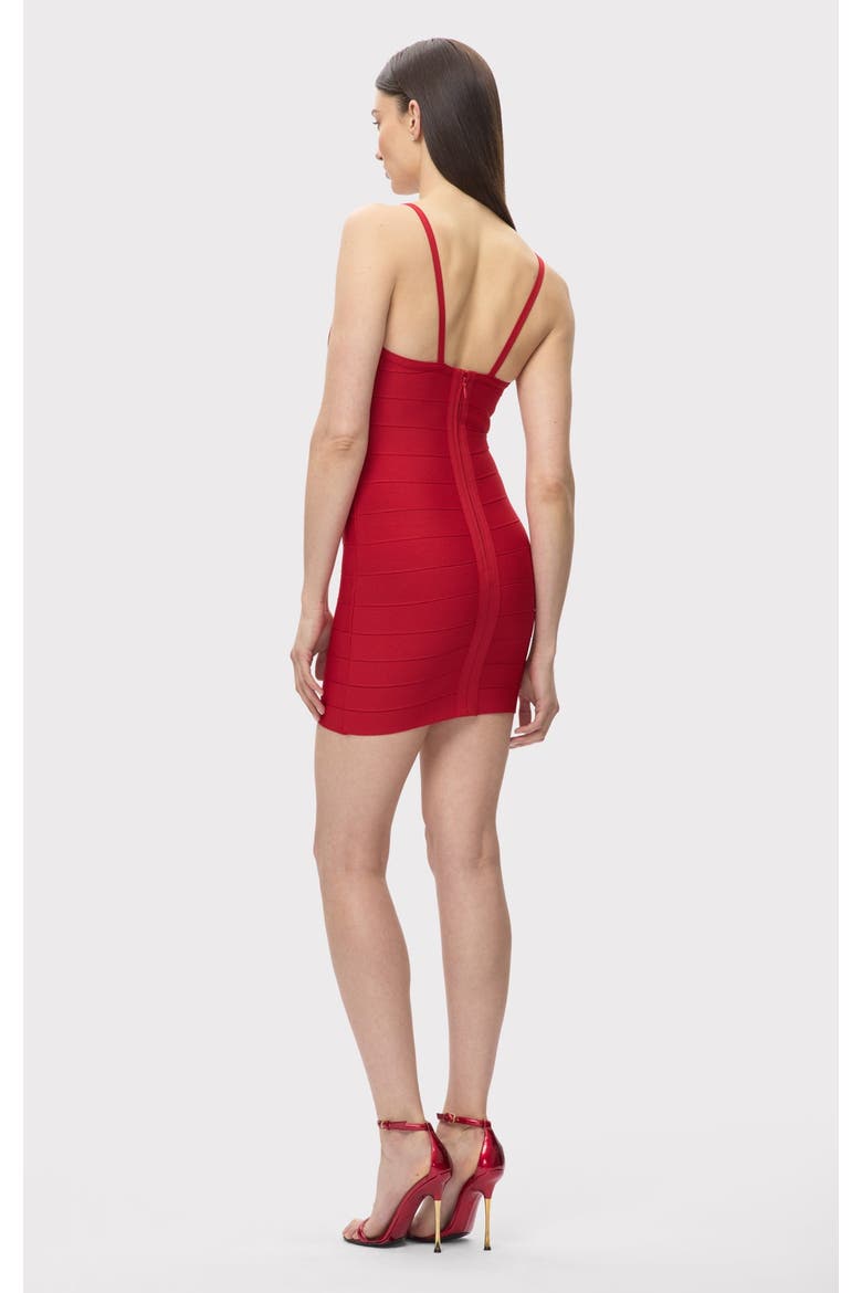 The Dance Floor Dress, Alternate, color, ROUGE