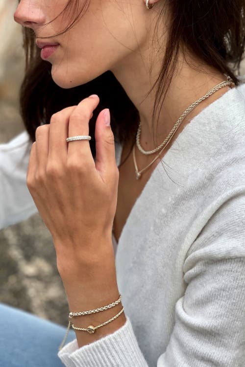 Tutti & Co Grand Ring In Silver