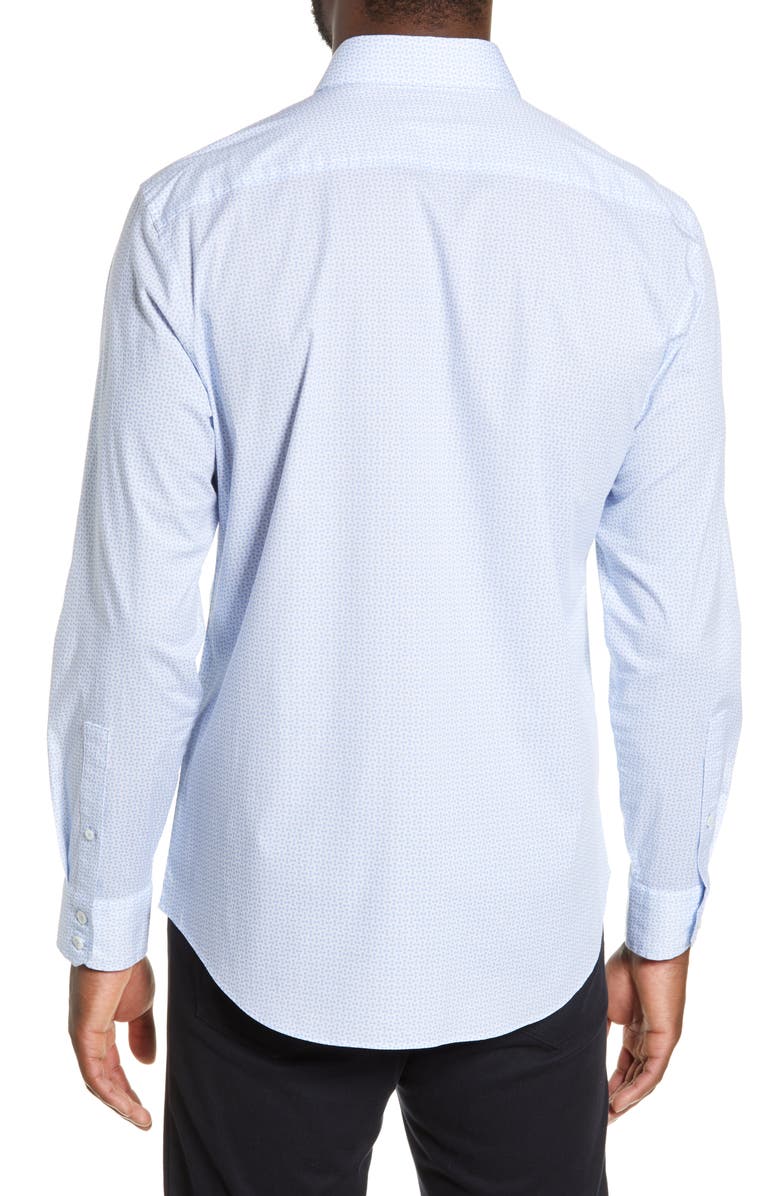 Zachary Prell Belanger Regular Fit Print Sport Shirt, Alternate, color,