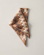 Haven Well Within Cotton Blend Fair Isle Triangle Scarf
