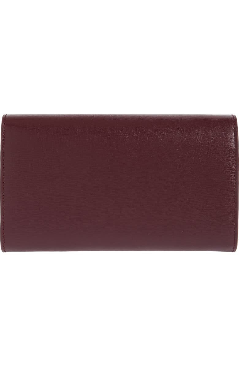 BOSS Nathalie Leather Clutch, Alternate, color,